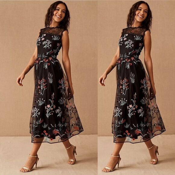 BHLDN Dresses & Skirts - BHLDN Vizelle Midi Dress 